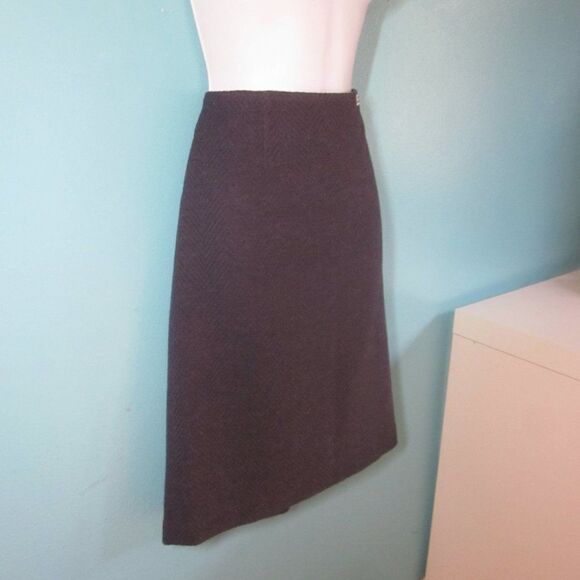 NEW! Vintage Unworn Wool Pendleton Skirt Womens Size 10P Gray & Purple 32" Waist - Picture 9 of 15